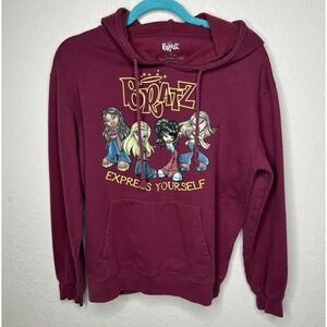 Bratz Original Four Hoodie Jacket Womens XL 15/17 Express Yourself Y2K‎ Style
